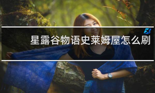 星露谷物语史莱姆屋怎么刷