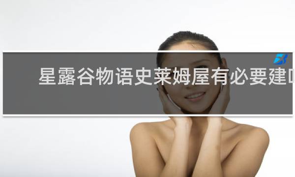 星露谷物语史莱姆屋有必要建吗