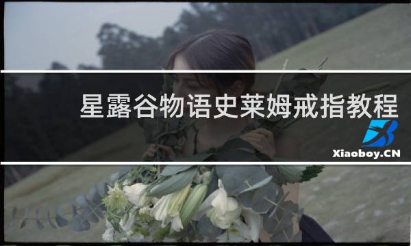 星露谷物语史莱姆戒指教程