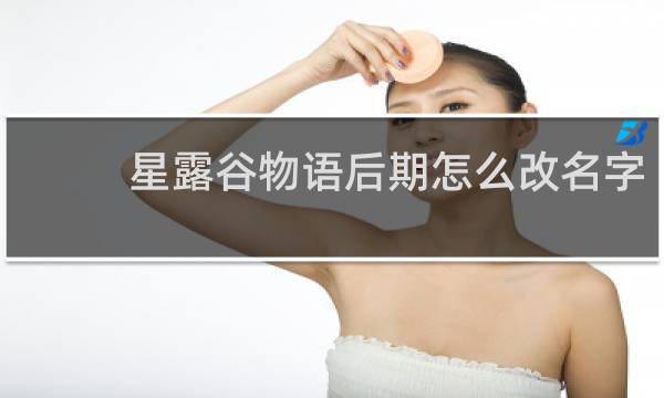 星露谷物语后期怎么改名字