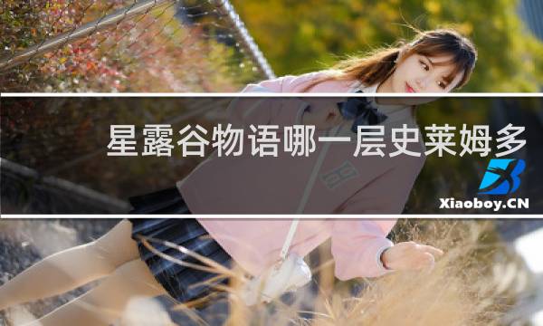 星露谷物语哪一层史莱姆多