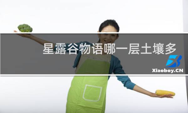 星露谷物语哪一层土壤多