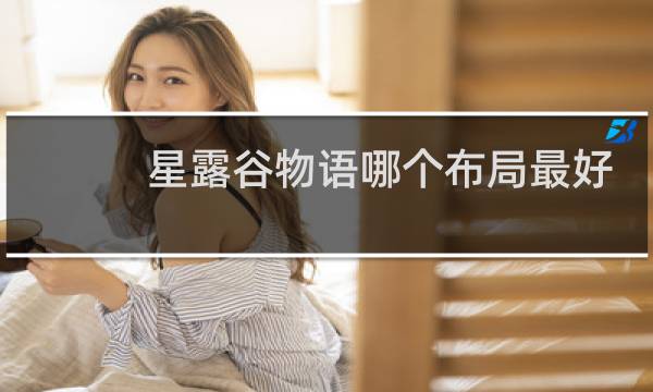 星露谷物语哪个布局最好