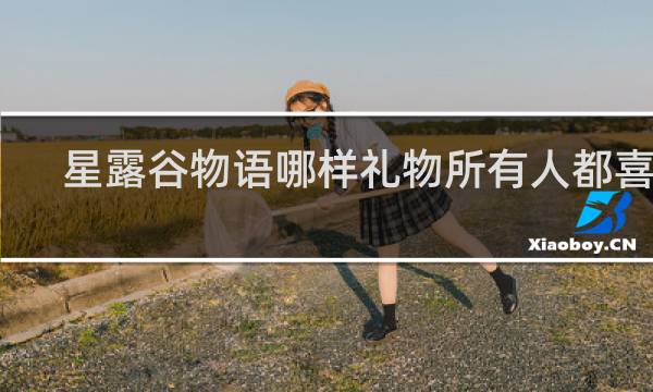 星露谷物语哪样礼物所有人都喜欢