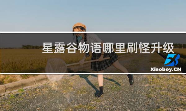 星露谷物语哪里刷怪升级