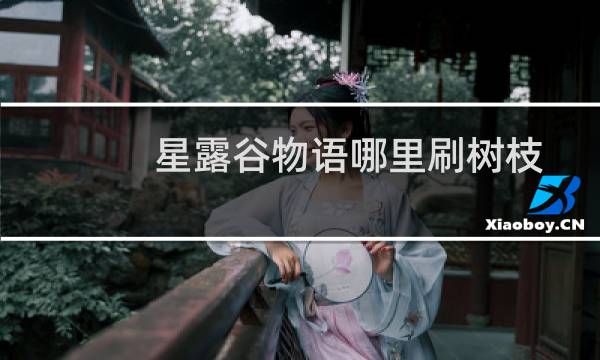 星露谷物语哪里刷树枝