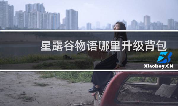 星露谷物语哪里升级背包
