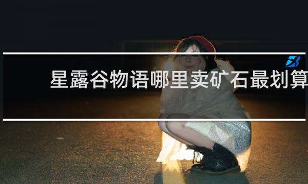 星露谷物语哪里卖矿石最划算