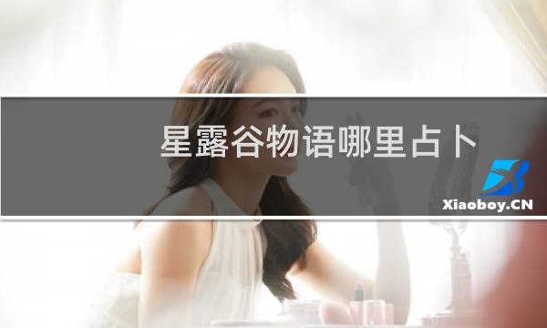 星露谷物语哪里占卜