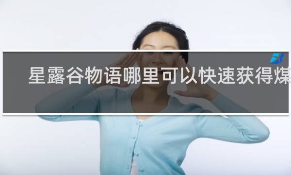 星露谷物语哪里可以快速获得煤炭