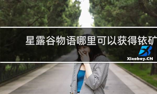 星露谷物语哪里可以获得铱矿