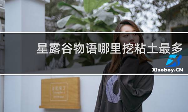 星露谷物语哪里挖粘土最多