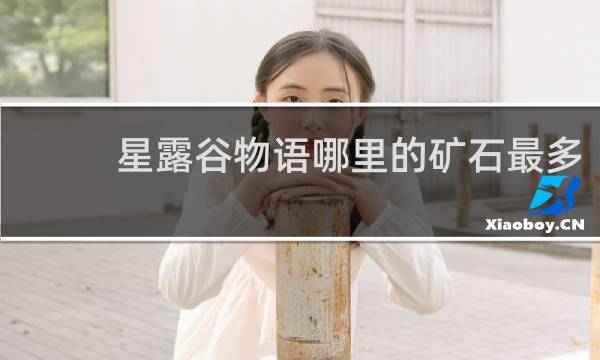 星露谷物语哪里的矿石最多