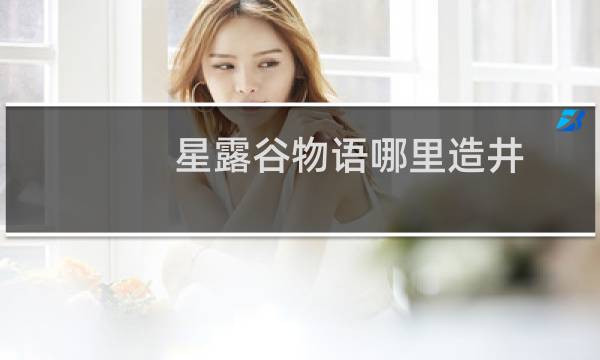 星露谷物语哪里造井