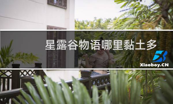 星露谷物语哪里黏土多