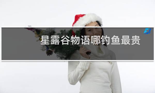 星露谷物语哪钓鱼最贵