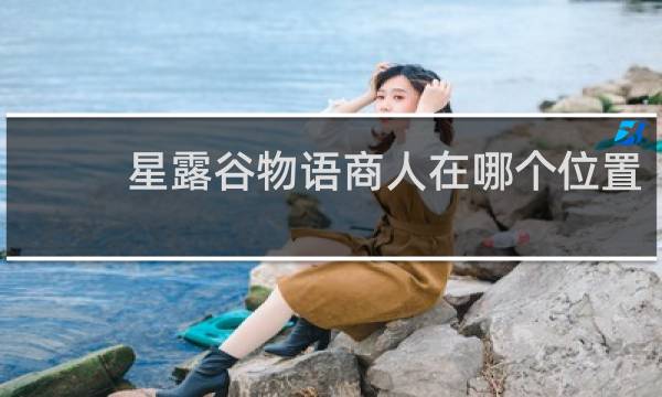 星露谷物语商人在哪个位置