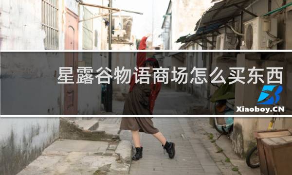 星露谷物语商场怎么买东西