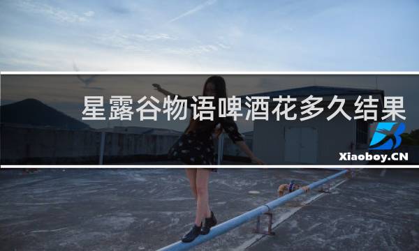 星露谷物语啤酒花多久结果