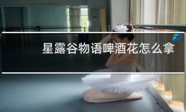 星露谷物语啤酒花怎么拿