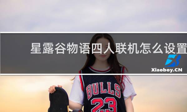 星露谷物语四人联机怎么设置
