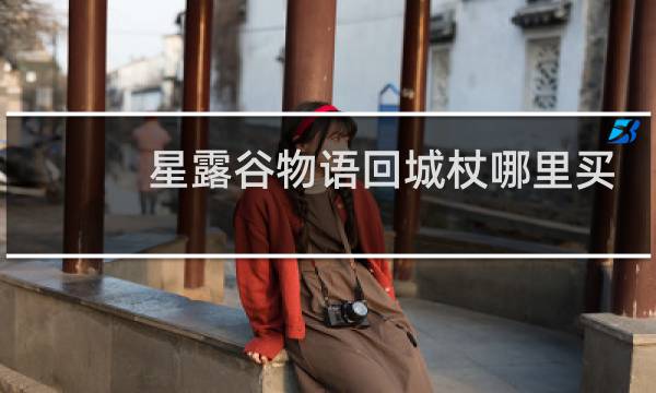 星露谷物语回城杖哪里买