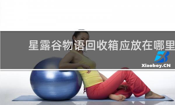 星露谷物语回收箱应放在哪里