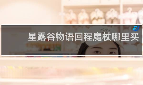 星露谷物语回程魔杖哪里买