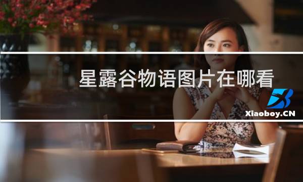 星露谷物语图片在哪看