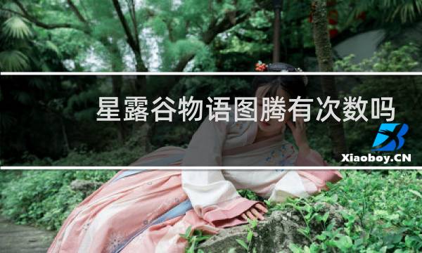 星露谷物语图腾有次数吗
