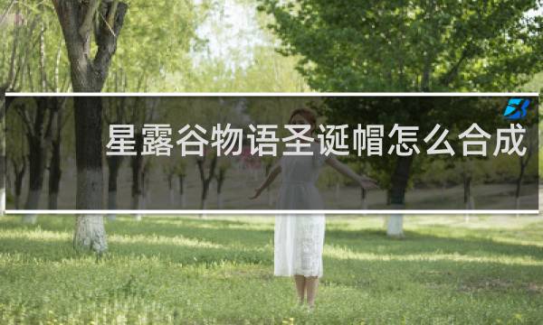 星露谷物语圣诞帽怎么合成