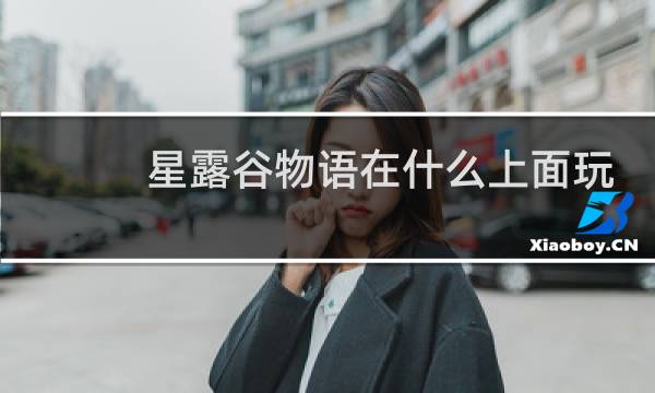 星露谷物语在什么上面玩