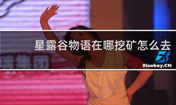 星露谷物语在哪挖矿怎么去
