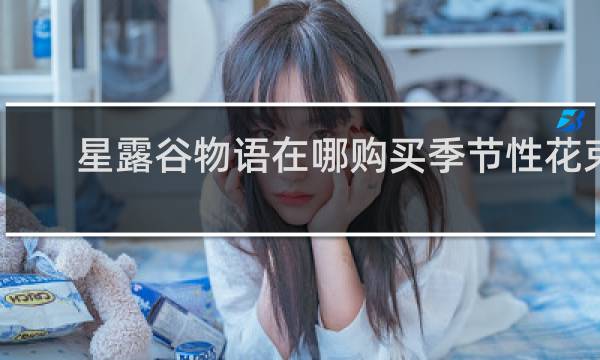 星露谷物语在哪购买季节性花束