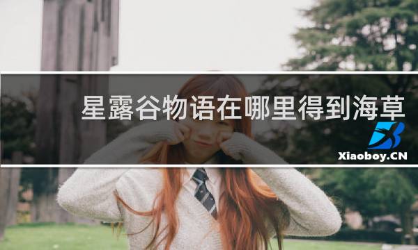 星露谷物语在哪里得到海草