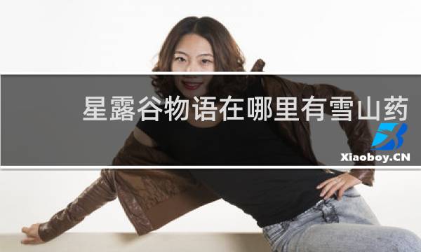 星露谷物语在哪里有雪山药