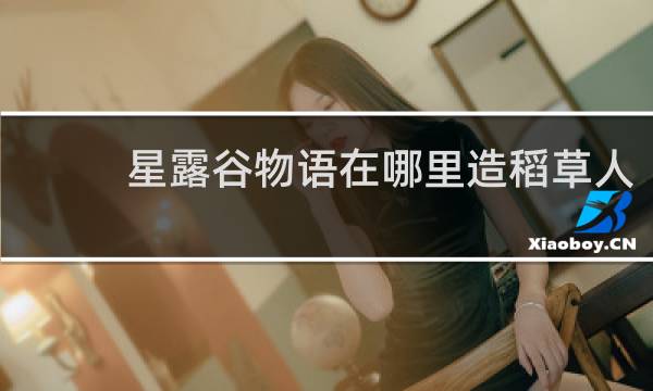 星露谷物语在哪里造稻草人