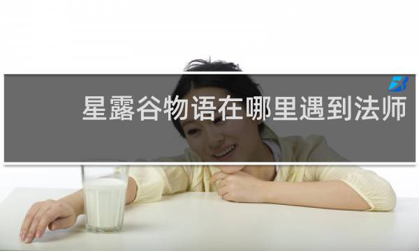 星露谷物语在哪里遇到法师