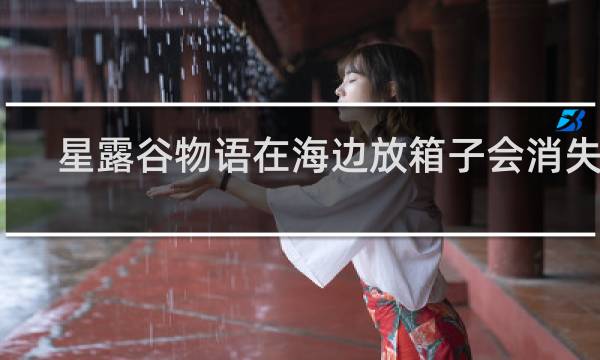 星露谷物语在海边放箱子会消失吗