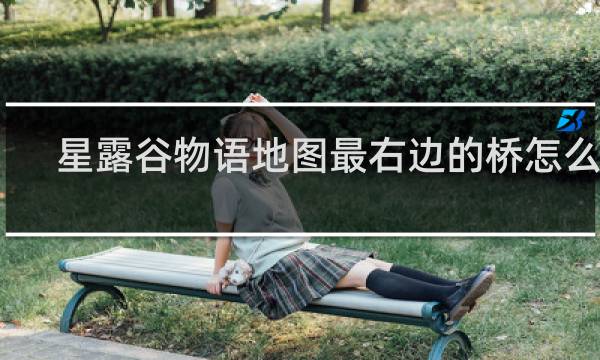 星露谷物语地图最右边的桥怎么修