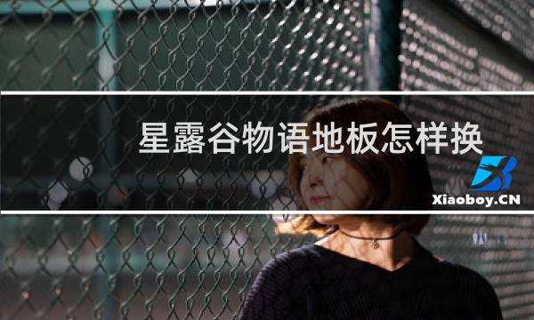 星露谷物语地板怎样换