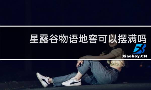 星露谷物语地窖可以摆满吗