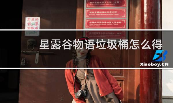 星露谷物语垃圾桶怎么得