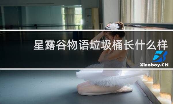 星露谷物语垃圾桶长什么样