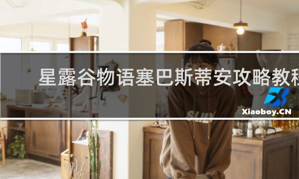 星露谷物语塞巴斯蒂安攻略教程
