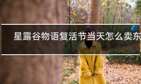 星露谷物语复活节当天怎么卖东西