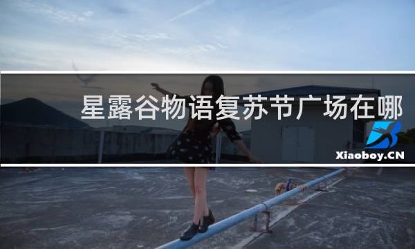 星露谷物语复苏节广场在哪