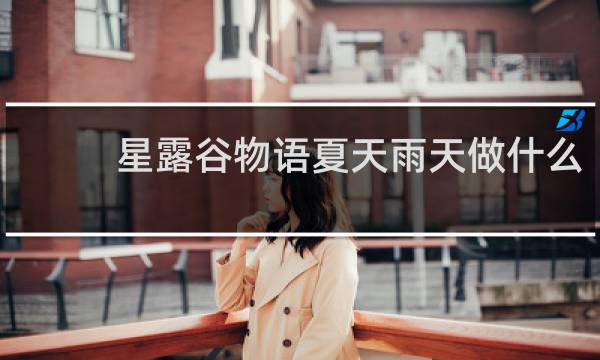 星露谷物语夏天雨天做什么