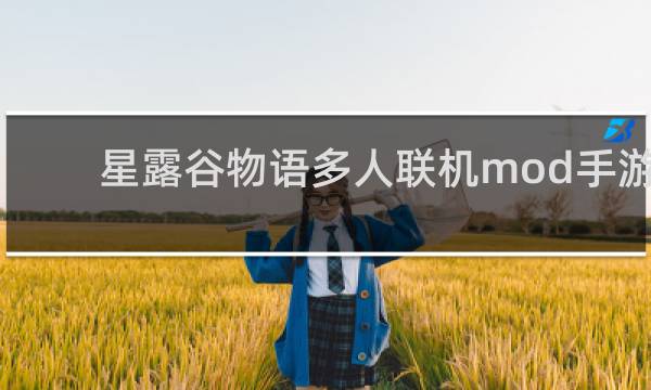 星露谷物语多人联机mod手游