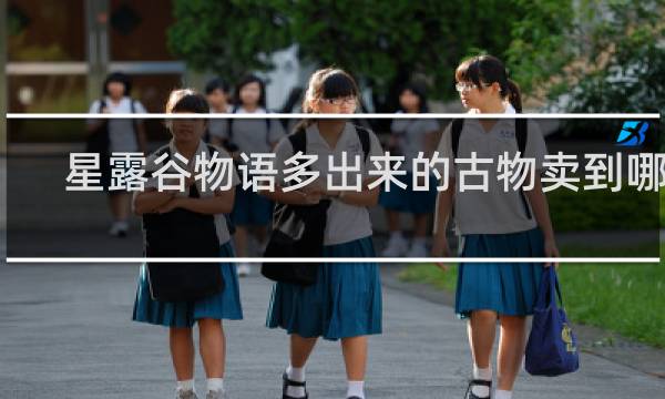 星露谷物语多出来的古物卖到哪里
